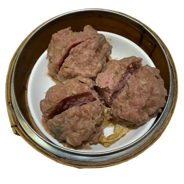 Steamed Beef Meat Balls With Bean Curd