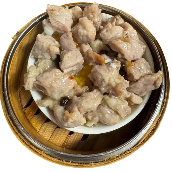 Steamed Pork Ribs in Black Bean Sauce