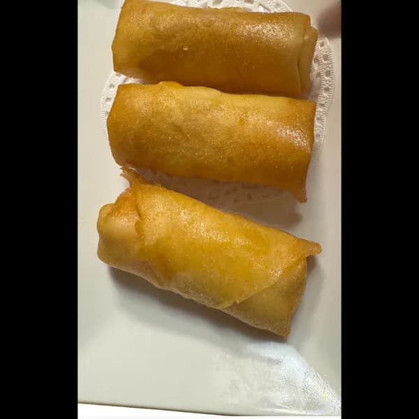 Deep Fried Seafood Salad Spring Roll
