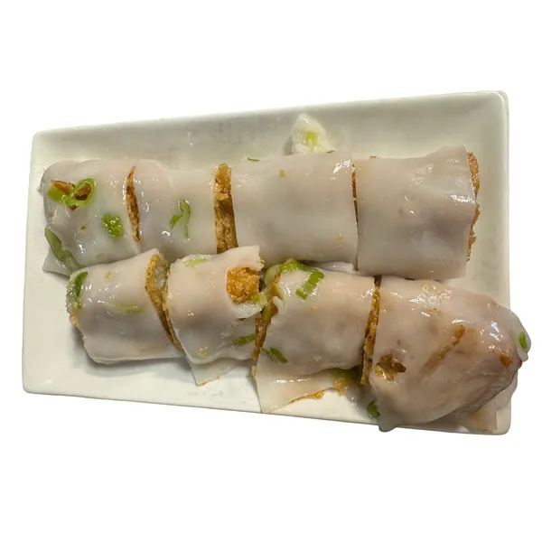Rice Roll With Fish Paste Chinese Donut