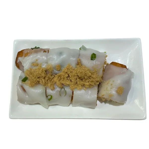 Steamed Rice Rolls With Chinese Donut