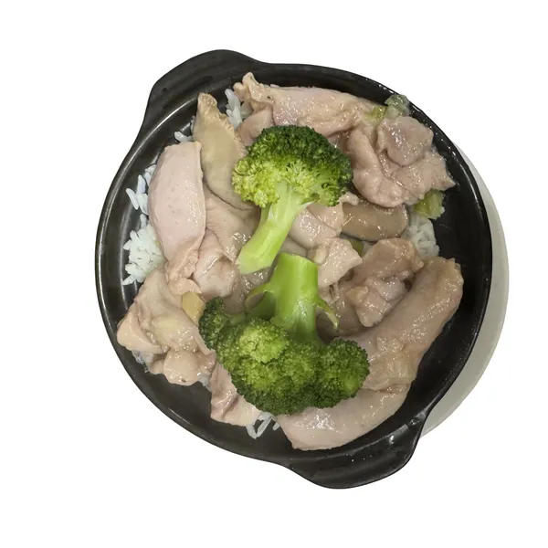 Chicken Chinese Mushroom With Rice