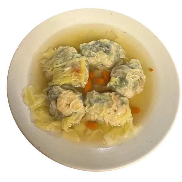 Watercress Dumpling in Superior Soup