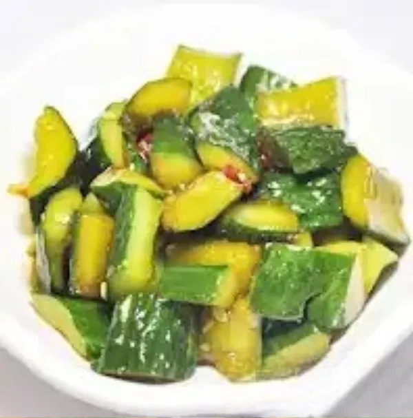 Hand-Beaten Cucumber with Aged Vinegar