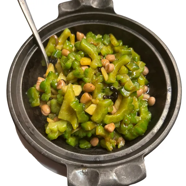 Pan Fried Bitter Melon