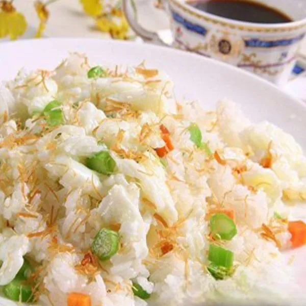 Dried Scallop Egg White Fried Rice