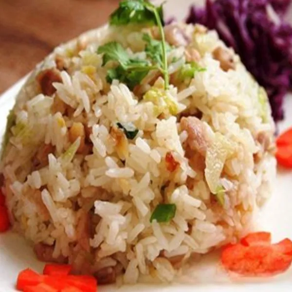 Diced Chicken Salted Fish Fried Rice